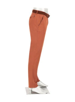 Alberto, Chino Lou, Regular Fit, Baumwolle, Rost -Herrenausstatter Geschaft 448871 norm2