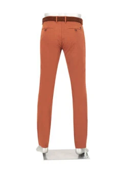 Alberto, Chino Lou, Regular Fit, Baumwolle, Rost -Herrenausstatter Geschaft 448871 norm3