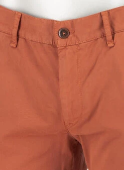 Alberto, Chino Lou, Regular Fit, Baumwolle, Rost -Herrenausstatter Geschaft 448871 norm4