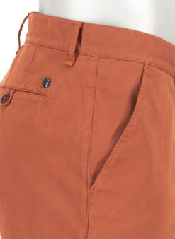 Alberto, Chino Lou, Regular Fit, Baumwolle, Rost -Herrenausstatter Geschaft 448871 norm5