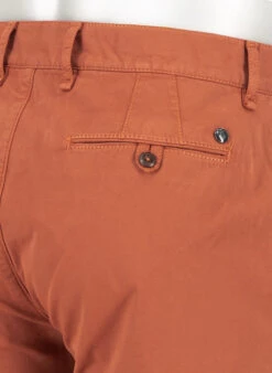 Alberto, Chino Lou, Regular Fit, Baumwolle, Rost -Herrenausstatter Geschaft 448871 norm6