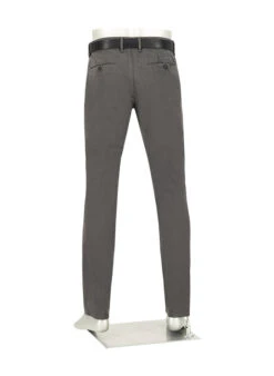 Alberto, Chino Lou, Regular Fit, Baumwolle, Dunkelgrau -Herrenausstatter Geschaft 448872 norm3