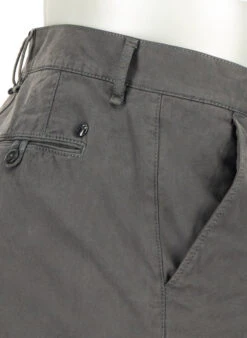 Alberto, Chino Lou, Regular Fit, Baumwolle, Dunkelgrau -Herrenausstatter Geschaft 448872 norm5