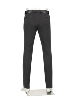 Alberto, Hose Move, Slim Fit, Jersey, Grau Meliert 12 Alberto, Hose Move, Slim Fit, Jersey, Grau Meliert -Herrenausstatter Geschaft 448876 norm3