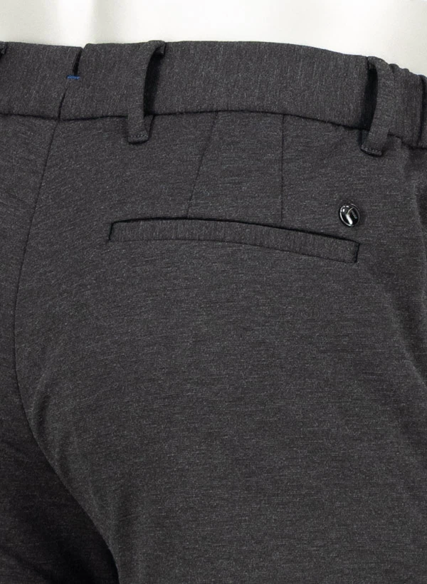 Alberto, Hose Move, Slim Fit, Jersey, Grau Meliert 9 Alberto, Hose Move, Slim Fit, Jersey, Grau Meliert – Bild 7