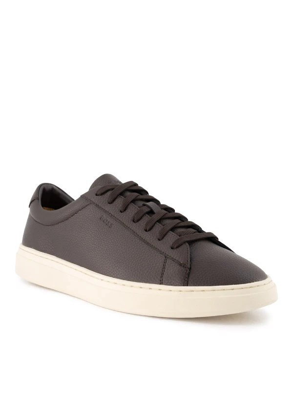 BOSS Black, Sneaker Kieran, Leder, Dunkelbraun 3 BOSS Black, Sneaker Kieran, Leder, Dunkelbraun
