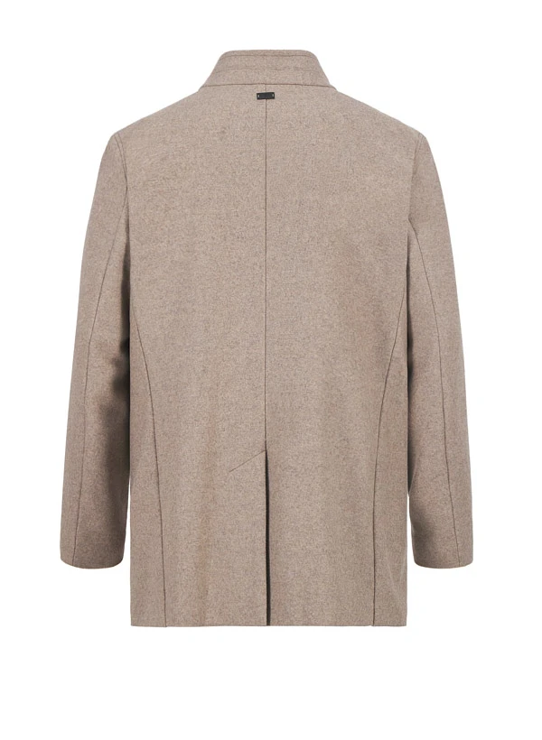 Strellson, Mantel Finlay, Wolle Halbgefüttert, Beige Meliert 4 Strellson, Mantel Finlay, Wolle Halbgefüttert, Beige Meliert – Bild 2