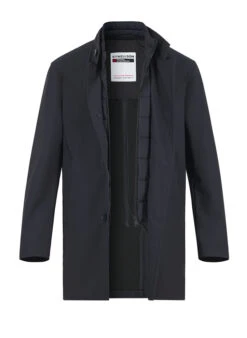 Strellson, Mantel Finlay Flex, Nylon Halbgefüttert, Dunkelblau