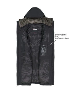 Strellson, FunktionsparkaAmbience, Mikrofaser Wattiert, Schwarz 7 Strellson, FunktionsparkaAmbience, Mikrofaser Wattiert, Schwarz -Herrenausstatter Geschaft 448960 norm3