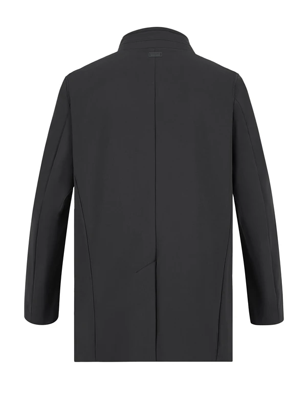 Strellson, Mantel Finlay, Baumwolle, Schwarz 4 Strellson, Mantel Finlay, Baumwolle, Schwarz – Bild 2