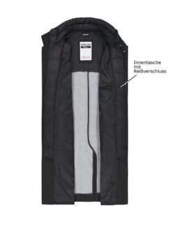 Strellson, Mantel Finlay, Baumwolle, Schwarz 7 Strellson, Mantel Finlay, Baumwolle, Schwarz -Herrenausstatter Geschaft 448965 norm3