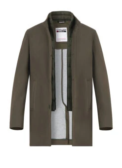 Strellson, Mantel Finlay, Baumwolle, Grün