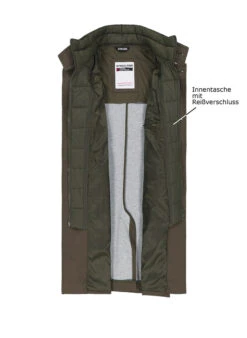 Strellson, Mantel Finlay, Baumwolle, Grün -Herrenausstatter Geschaft 448967 norm3