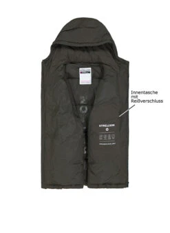 Strellson, Steppjacke Smooth, Mikrofaser Wasserabweisend, Oliv 7 Strellson, Steppjacke Smooth, Mikrofaser Wasserabweisend, Oliv -Herrenausstatter Geschaft 448972 norm3