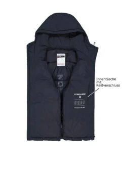 Strellson, Steppjacke Smooth, Mikrofaser Wasserabweisend, Dunkelblau 7 Strellson, Steppjacke Smooth, Mikrofaser Wasserabweisend, Dunkelblau -Herrenausstatter Geschaft 448973 norm3