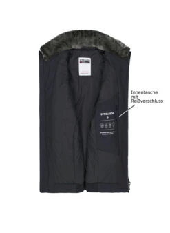 Strellson, Jacke Lucca, Mikrofaser-Stretch Wasserdicht, Dunkelblau -Herrenausstatter Geschaft 448977 norm3