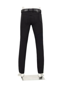 Alberto, Hose Pipe, Regular Fit, Performence-Stretch Wasserabweisend, Schwarz -Herrenausstatter Geschaft 448982 norm3