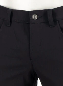 Alberto, Hose Pipe, Regular Fit, Performence-Stretch Wasserabweisend, Schwarz -Herrenausstatter Geschaft 448982 norm4