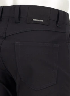 Alberto, Hose Pipe, Regular Fit, Performence-Stretch Wasserabweisend, Schwarz -Herrenausstatter Geschaft 448982 norm6
