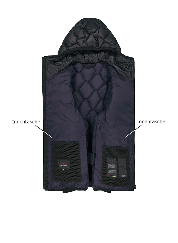 PEUTEREY, Daunenjacke Weiwei, Mikrofaser Wasserabweisend, Dunkelblau 5 PEUTEREY, Daunenjacke Weiwei, Mikrofaser Wasserabweisend, Dunkelblau – Bild 3