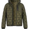 PEUTEREY, Daunenjacke Weiwei, Mikrofaser Wasserabweisend, Grün -Herrenausstatter Geschaft 448984 norm