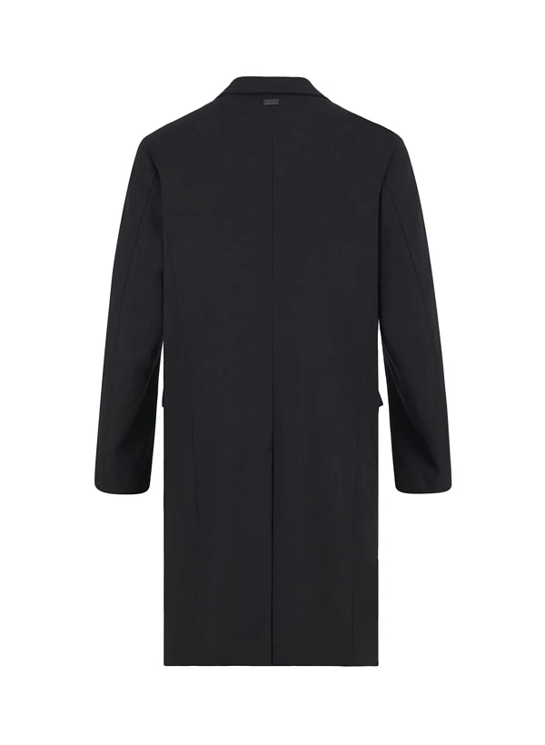 Strellson, Mantel Park Lane, Wolle, Schwarz 4 Strellson, Mantel Park Lane, Wolle, Schwarz – Bild 2