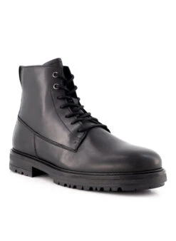 Marc O'Polo, Schnürboots, Leder, Schwarz