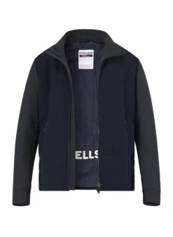 Strellson, Steppjacke Flex, Mikrofaser, Dunkelblau