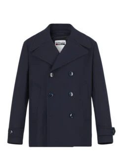 Strellson, Cabanjacke Abano, Wolle, Dunkelblau