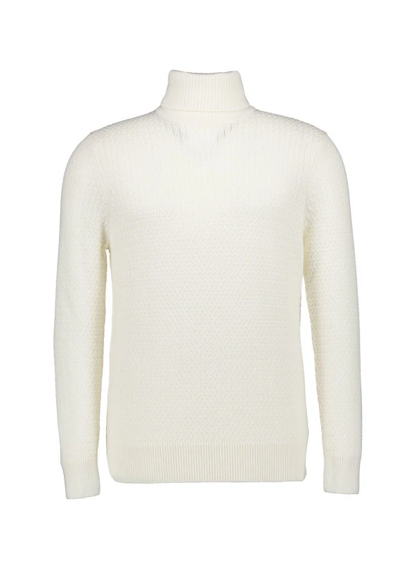 Strellson, Rollkragenpullover Hamilton, Wolle, Ecru 3 Strellson, Rollkragenpullover Hamilton, Wolle, Ecru