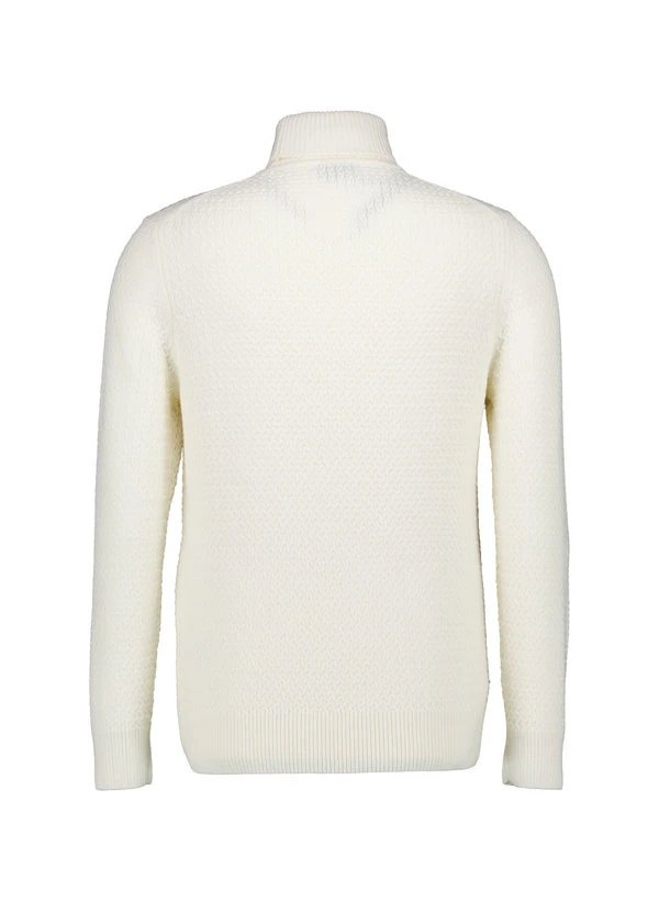 Strellson, Rollkragenpullover Hamilton, Wolle, Ecru 5 Strellson, Rollkragenpullover Hamilton, Wolle, Ecru – Bild 3