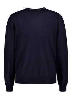 HACKETT, Cardigan, Merinowolle-Seide, Navy 7 HACKETT, Cardigan, Merinowolle-Seide, Navy -Herrenausstatter Geschaft 449144 norm2