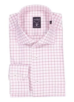 Van Laack, Hemd Vl-Rivara-CF, Comfort Fit, Baumwolle, Weiß Kariert