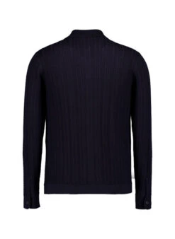 Van Laack, Hemd VL-Sylvio, Wolle-Seide, Nachtblau -Herrenausstatter Geschaft 449178 norm2