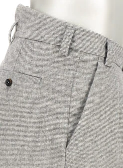 Alberto, Bundfaltenhose Ted, Wide Fit, Wolle Cropped, Grau 14 Alberto, Bundfaltenhose Ted, Wide Fit, Wolle Cropped, Grau -Herrenausstatter Geschaft 449186 norm5