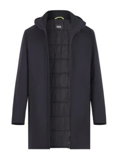 CINQUE, Parka Cisurvivor, Mikrofaser Wattiert, Nachtblau