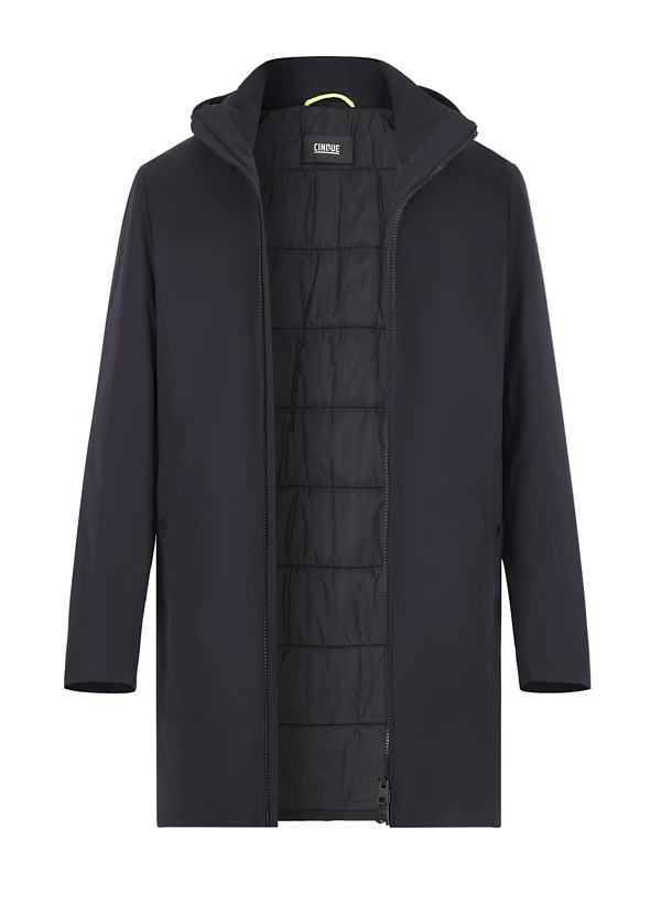 CINQUE, Parka Cisurvivor, Mikrofaser Wattiert, Nachtblau 3 CINQUE, Parka Cisurvivor, Mikrofaser Wattiert, Nachtblau