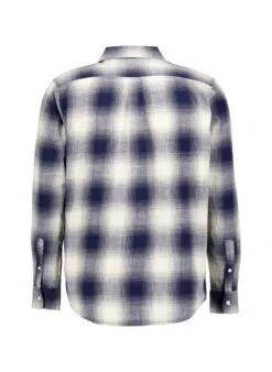 Wrangler, Hemd, Regular Fit, Bauwolle, Dusty Blue Kariert -Herrenausstatter Geschaft 449225 norm2