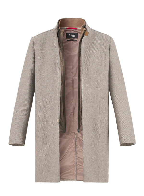 CINQUE, Mante Cichoice, Wolle, Braun 3 CINQUE, Mante Cichoice, Wolle, Braun