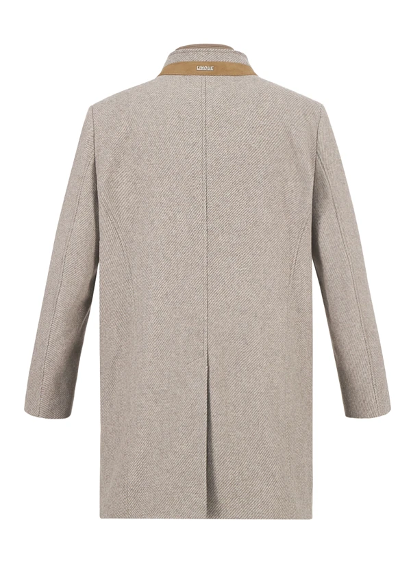 CINQUE, Mante Cichoice, Wolle, Braun 4 CINQUE, Mante Cichoice, Wolle, Braun – Bild 2