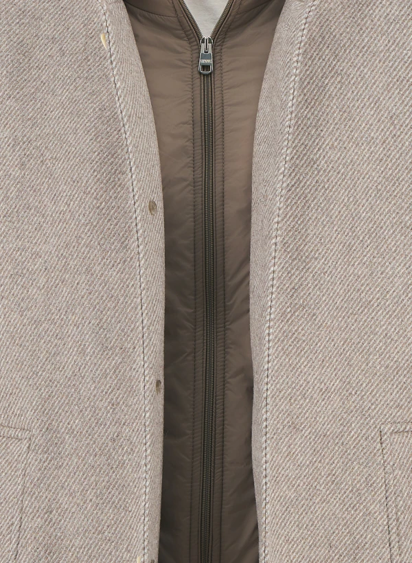 CINQUE, Mante Cichoice, Wolle, Braun 6 CINQUE, Mante Cichoice, Wolle, Braun – Bild 4