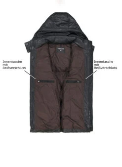 Strellson, Lederjacke Bodio, Lammnappa, Schwarz -Herrenausstatter Geschaft 449270 norm3