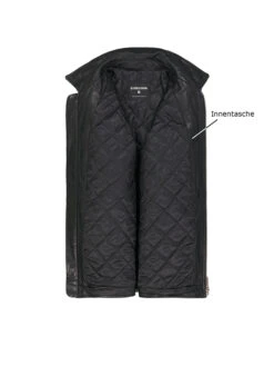 Strellson, Lederjacke Kellan, Lammnappa Vattiert, Schwarz 7 Strellson, Lederjacke Kellan, Lammnappa Vattiert, Schwarz -Herrenausstatter Geschaft 449274 norm3