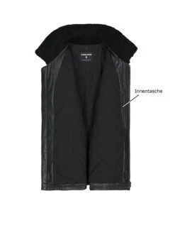 Strellson, Lederjacke Monty, Lammnappa Echtfell, Schwarz -Herrenausstatter Geschaft 449275 norm3