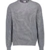 Seidensticker, Pullover, Wolle, Grau Meliert -Herrenausstatter Geschaft 449283 norm