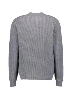 Seidensticker, Pullover, Wolle, Grau Meliert -Herrenausstatter Geschaft 449283 norm2