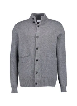 Seidensticker, Cardigan, Wolle, Grau