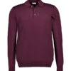 Seidensticker, Pullover, Wolle, Bordeaux Meliert -Herrenausstatter Geschaft 449302 norm