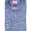 Seidensticker, Hemd, Slim Fit, Baumwolle, Dunkelblau Gemustert 2 Seidensticker, Hemd, Slim Fit, Baumwolle, Dunkelblau Gemustert -Herrenausstatter Geschaft 449314 norm