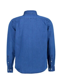Seidensticker, Hemd, Regular Fit, Baumwolle, Jeansdunkelblau -Herrenausstatter Geschaft 449322 norm2